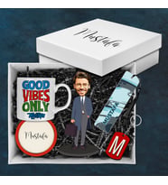 Motto Gift Erkeklere Özel Tasarım Karikatür Biblolu Hediye Kutusu 113003