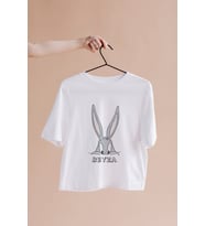 Bugs Bunny Tasarımlı Tişört Kişiye Özel ( Unisex - Büyük - Çocuk )