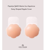 Intive Kadın Silikon Ten Rengi Çiçek Şekilli Meme Dikleştirici Göğüs Asansörü/Kapatıcı