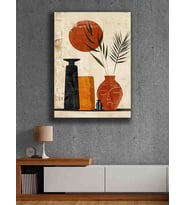 Koç stüdyo Modern tasarım kanvas tablo 50x70 (Çok Renkli)