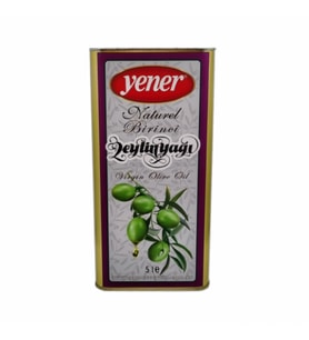 5 LT Naturel Birinci Zeytinyağı (Yeni Mahsül 2025-2026)