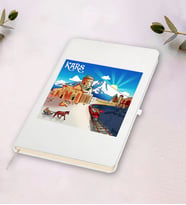 Kars Tasarımlı Beyaz Defter