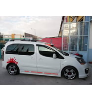 peugeot partner tepee yan marşpiyel takımı (sağ sol takım )