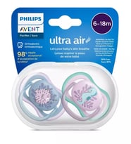 Philips Avent Ultra Air Emzik 6-18 Ay 2li Kız SCF085/61