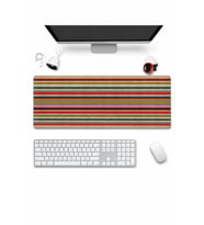 SonicTouch Klavye Mousepad 32x70cm Dikişsiz Pürüzsüz Sıvı Geçirmez Kaymaz Taban Yörük Kilimi