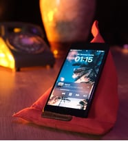 Sünger Telefonluk Şık Tasarım Handmade Telefon Tutacağı