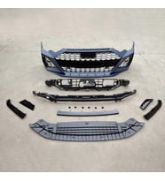 Çmk Audi A6 2019-2021 Rs6 Ön Tampon Panjur Seti