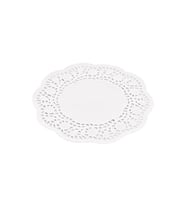 Dantel Kağıt Karton Çay Meşrubat Bardak Altlığı - Beyaz - 9 Cm. - 500 Adetlik Paket
