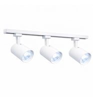 Modern 3’lü LED Ray Spot Aydınlatma Seti 30W Beyaz Monofaze Ray Sistem Ayarlanabilir Tavan Spotu 6400K Beyaz