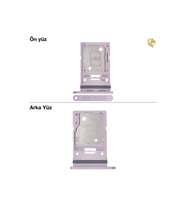 Samsung Galaxy A35 Sim İç Yuvası Çiftli Çiftli sim yuvası ikili sim tepsisi çiftli sim aparatı dual sim çekmecesi