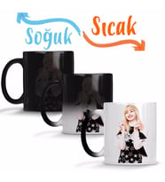 Blackpink Lisa 01 Sihirli Kupa Bardak Porselen