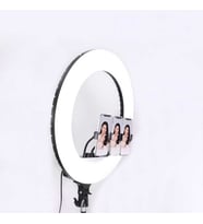 Lexroo RL-21 Işıklı Telefon Tutucu Ring Light - Siyah