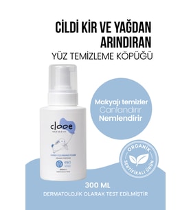 Hassas Cilt Uyumlu Kurutmayan Nemlendirici Yumuşak Formüllü Vegan Organik Sertifikalı El Temizleme Köpüğü 300 ml
