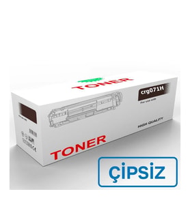 CANON Uyumlu CRG-071H Muadil Toner - Çipsiz