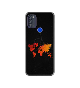 Reeder P13 Blue Max 2021 Kılıf Silikon Desen İz Bırakan Uçak 1778