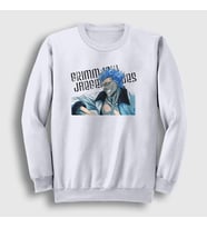 Presmono Unisex Beyaz Grimmjow Anime Bleach Sweatshirt 127491tt