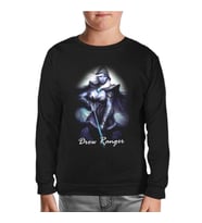 Dota 2 - Drow Ranger Siyah Çocuk Sweatshirt