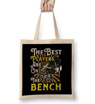 The Best Players Are On The Bench Cute Piano Pun Bez Çanta Uzun Saplı