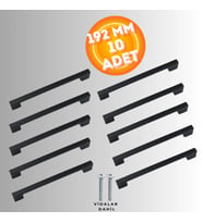 Köprü Kulp Dolap Çekmece Kulbu Metal Kulp 192 MM ( 10 ADET )