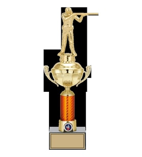 ODAK KUPA - Figürlü Kupalar - Atıcı Figürlü Kupalar FG-056 C - 41 cm