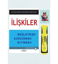 ilişkiler -Alp Karaosmanoğlu - 9786058547193 Psikonet -Sarı Fosforlu Kalem - Not Defterli Seti