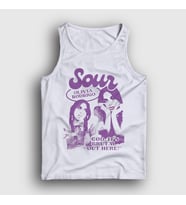 Presmono Unisex Beyaz Sour Müzik Olivia Rodrigo Atlet 487707tt