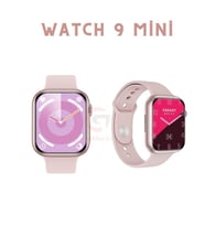 Watch 9 Mini Özel Hediye Paketli 3 Kordonlu Bileklik Hediyeli Amoled Ekranlı Akıllı Saat