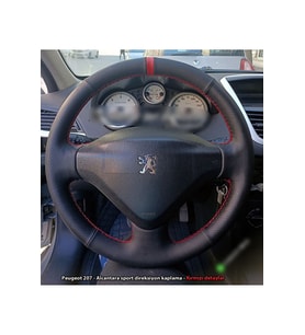 Peugeot 206+ Plus Araca Uyumlu Direksiyon Kılıfı