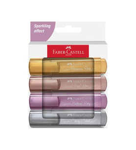 Faber-Castell Metalik Fosforlu Kalem (4'lü)