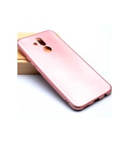 Huawei Mate 20 Lite Uyumlu Kılıf Zore Premier Silikon Kapak (Rose Gold Altın)