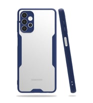 Samsung Galaxy A72 Kılıf Platin Silikon - Lacivert