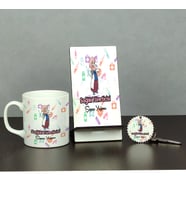 Sağlık Yöneticisi Üçlü Set (Kupa + Telefon Standı + Anahtarlık)
