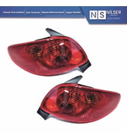 Peupegot 206 Sağ-Sol Takım Stop Lambası Duysuz 2003-2011