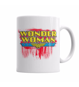 Wonder  Woman Kupa Bardak Porselen