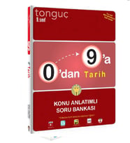 Tonguç Yayınları 0'dan 9'a Tarih Konu Anlatımlı Soru Bankası