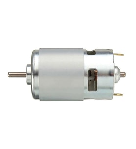 RS775 DC Motor 12V 15000Rpm Yüksek Hız Tork Çift Bilyalı Rulman Matkap Torna CNC Router Motor