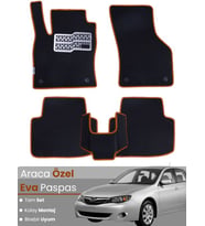 SSUBARU IMPREZA GH (2007-2011) Uyumlu EVA Paspas Tam Set–Oto Paspas,Araca Özel,Kolay Montaj