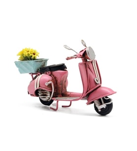 Dekoratif Metal Scooter