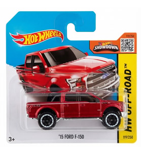 Hot Wheels '15 Ford F-150 - Kırmızı - 2015 - CFJ65 - 1/64