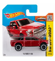 Hot Wheels '15 Ford F-150 - Kırmızı - 2015 - CFJ65 - 1/64