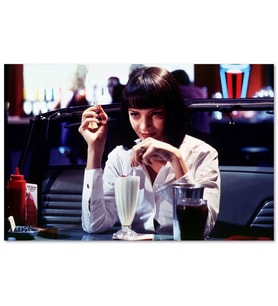 Cakatablo Pulp Fiction Ucuz Roman 1994 Film MDF Tablo