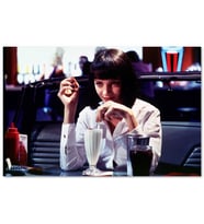 Cakatablo Pulp Fiction Ucuz Roman 1994 Film MDF Tablo