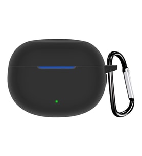 Microsonic Xiaomi Redmi Buds 5 Pro Kılıf Askılı Mat Silikon Siyah (Siyah)