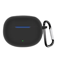 Microsonic Xiaomi Redmi Buds 5 Pro Kılıf Askılı Mat Silikon Siyah (Siyah)