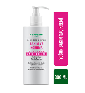 Novocrin Placenta Yoğun Bakım ve Koruma Saç Kremi 300 ML