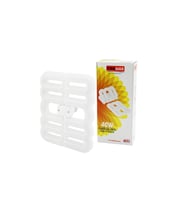FLOWER KATLANIR - 4B ŞEKİL 21X23.5CM 40W - E27 BEYAZ LED LAMBA AMPUL 3600 LÜMEN - 6500K GO-53-vice 05378