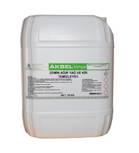 AKBEL ZEMİN AĞIR YAĞ VE KİR TEMİZLEYİCİ 20 KG (Beyaz - Beyaz)