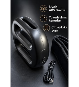 Mey İthalat® Isıtmalı ve Titreşimli Şarjlı Kemerli Aleti