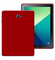 Samsung Galaxy Tab A S Pen SM P580 Uyumlu Rubber Yıkanabilir Silikon Kılıf (Kırmızı)