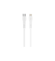 Type-C Lightning Şarj Kablosu 20W Hızlı Şarj iPhone Data ve Şarj Kablosu (Beyaz)